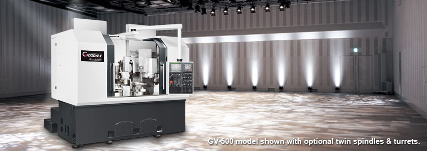 HIGH SPEED VERTICAL CNC TURNING CENTERS | GV-500